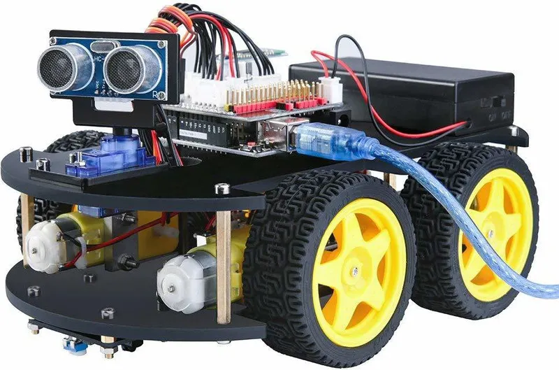 Arduino Line-Following Bot